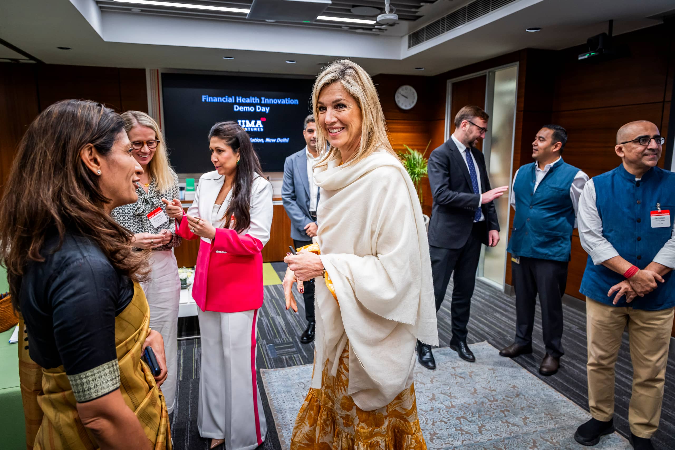 Queen Máxima to promote financial health during visit to India