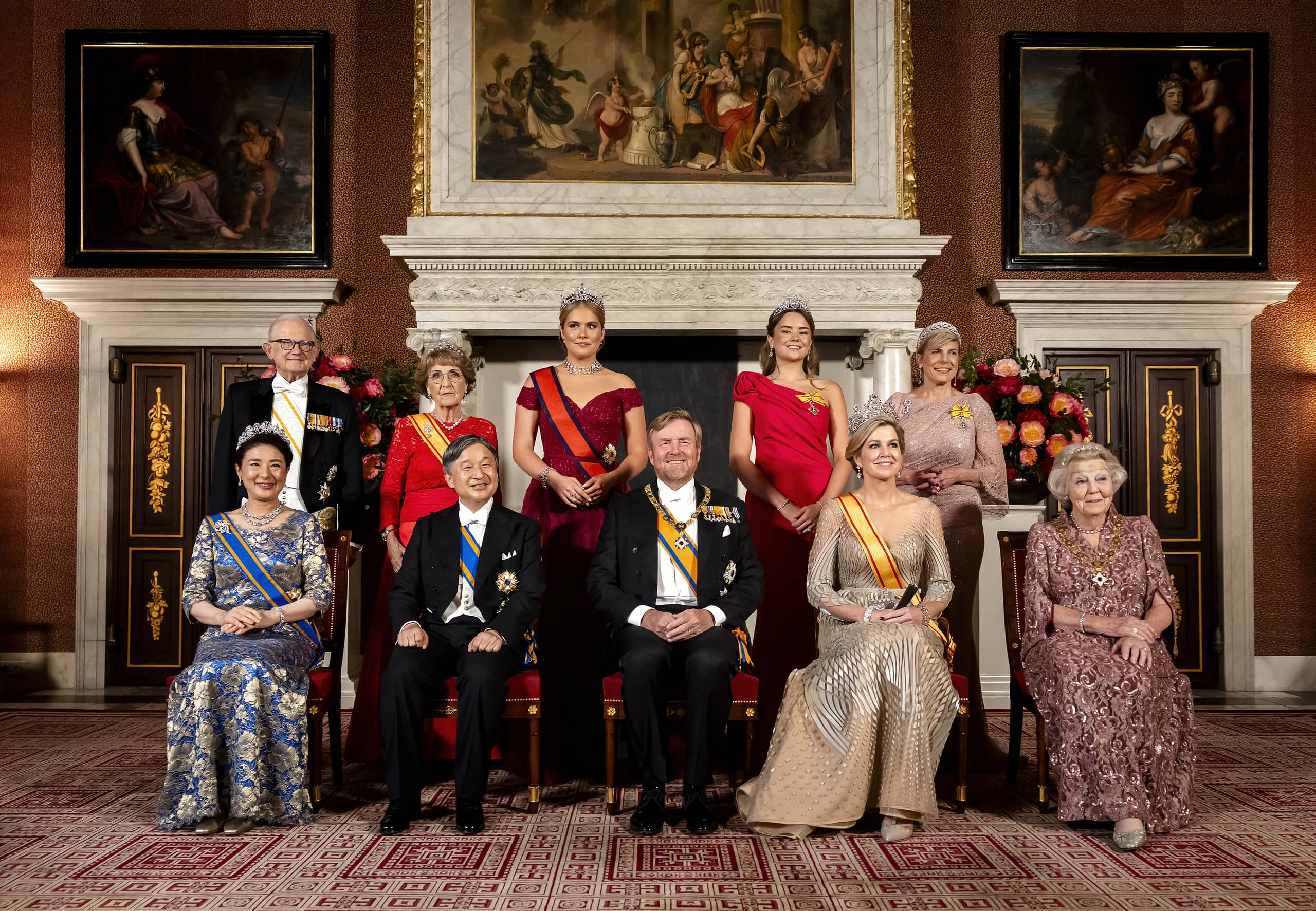 State banquet state visit Emperor of Japan to the Netherlands